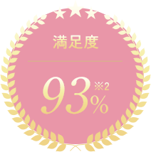 満足度93%